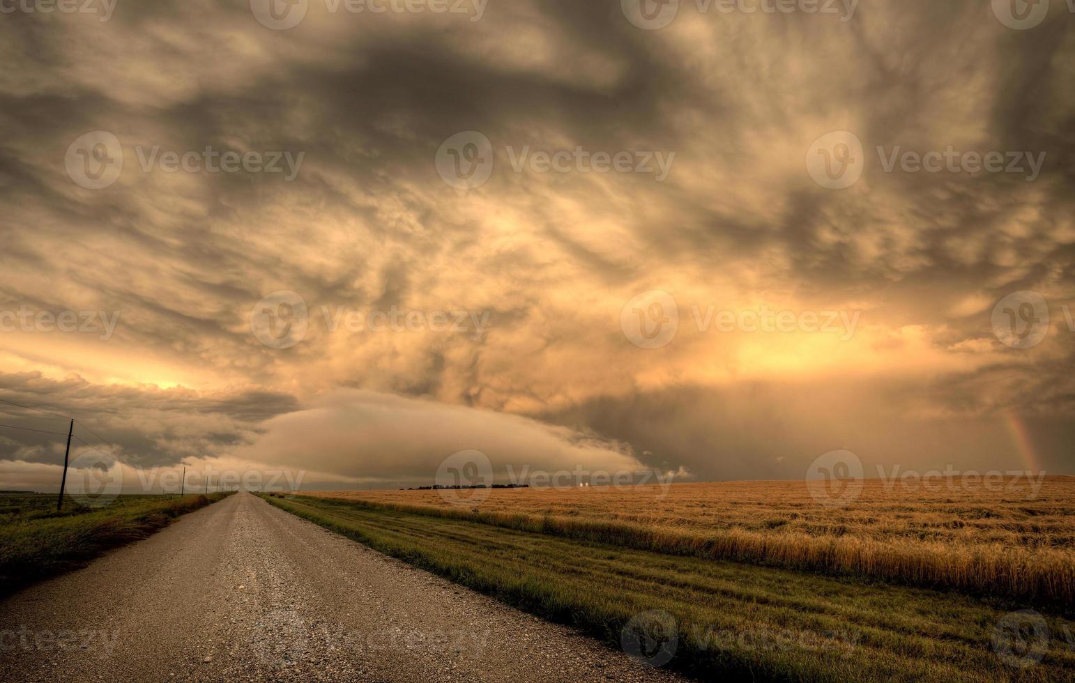 Storm Clouds Prairie Sky photo