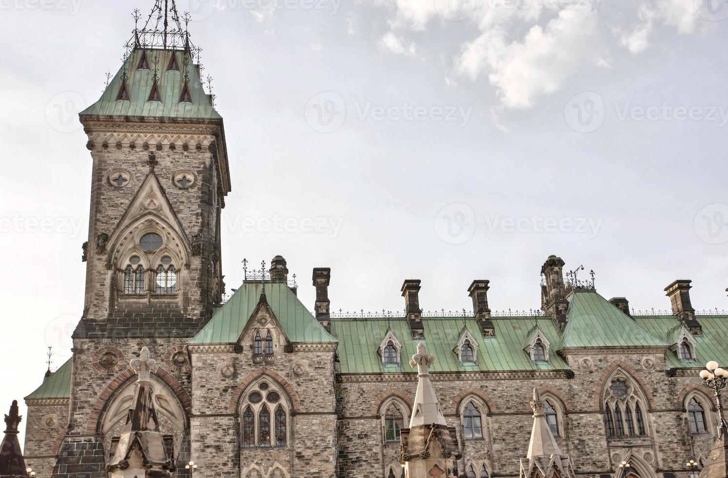 edificio del parlamento ottawa canadá foto