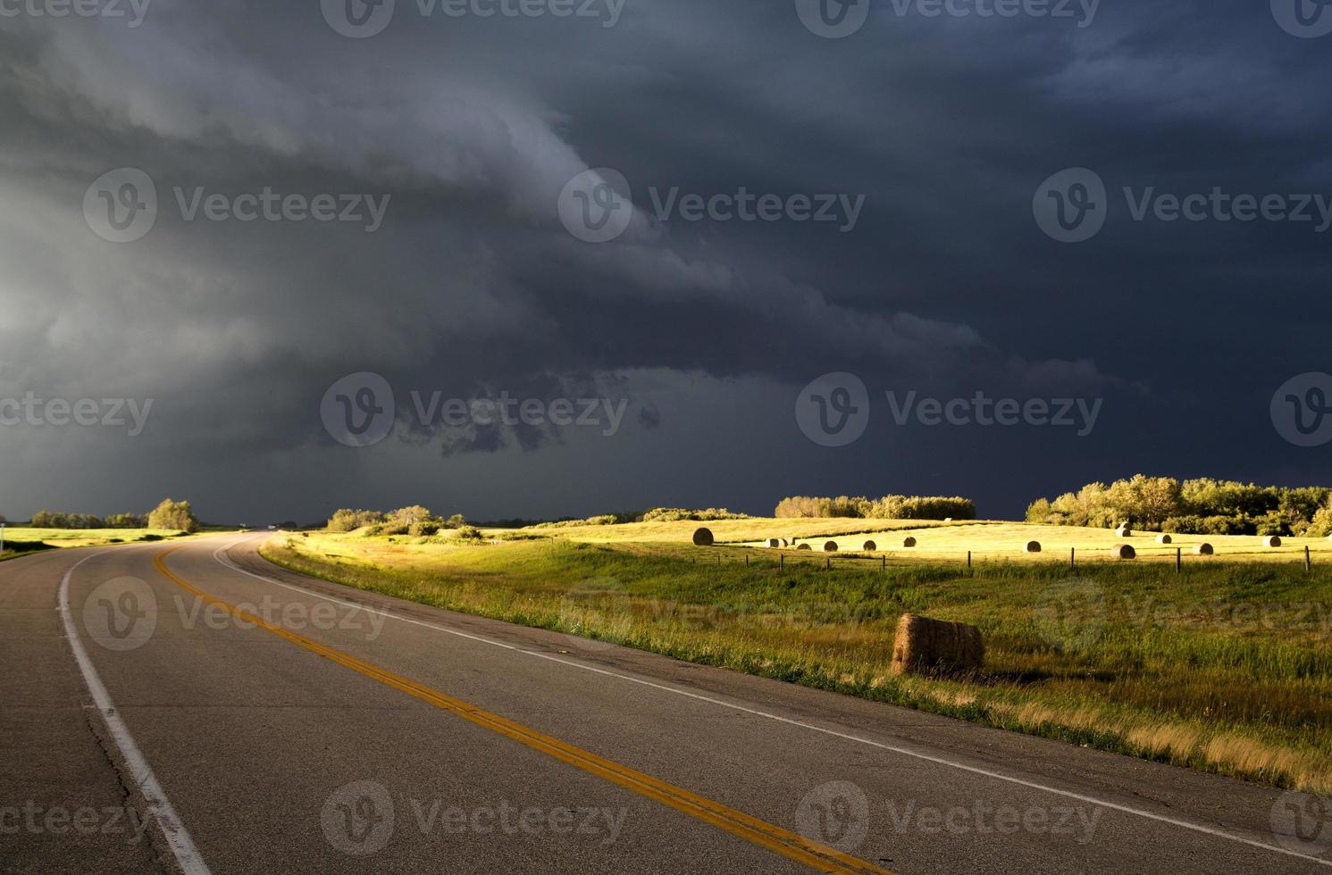 nubes de tormenta saskatchewan foto