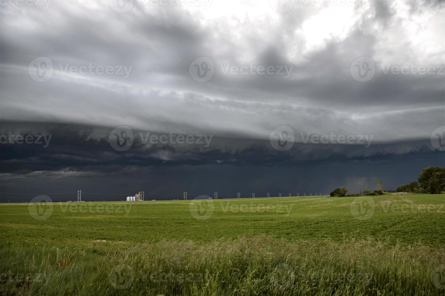 nubes de tormenta saskatchewan foto