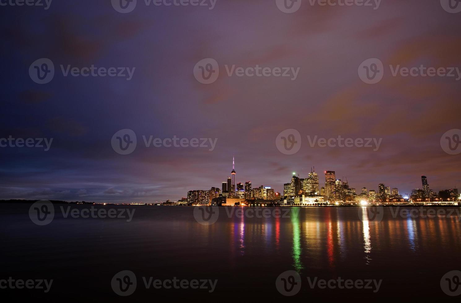 Night Shot Toronto City photo