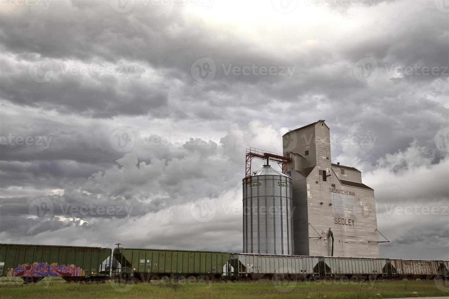 nubes de tormenta saskatchewan foto