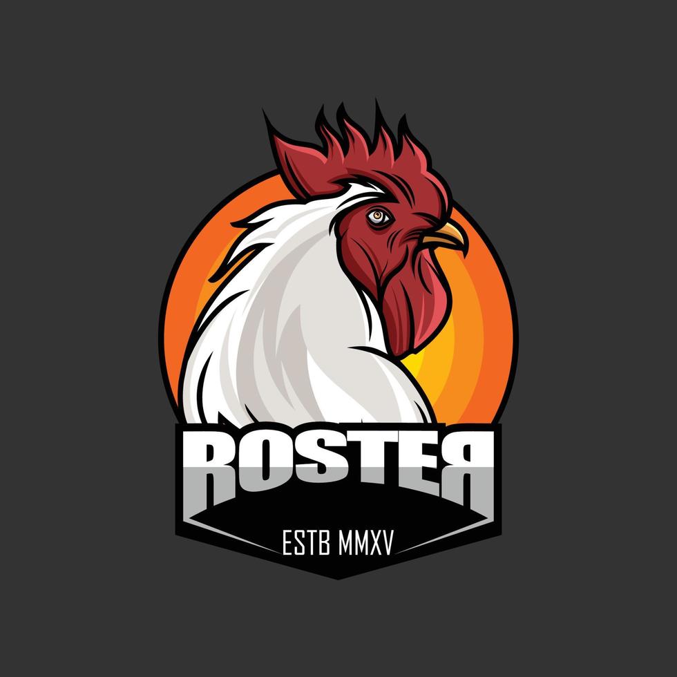 ROSTER HEAD LOGO.eps vector