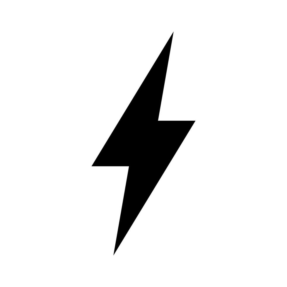 Lightning icon design element. Logo element illustration. thunder symbol icon. vector