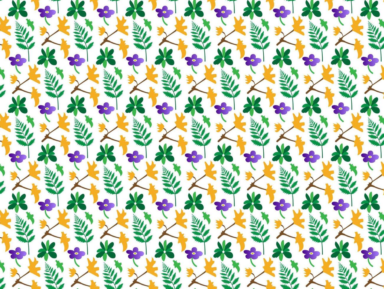 floral pattern design vector