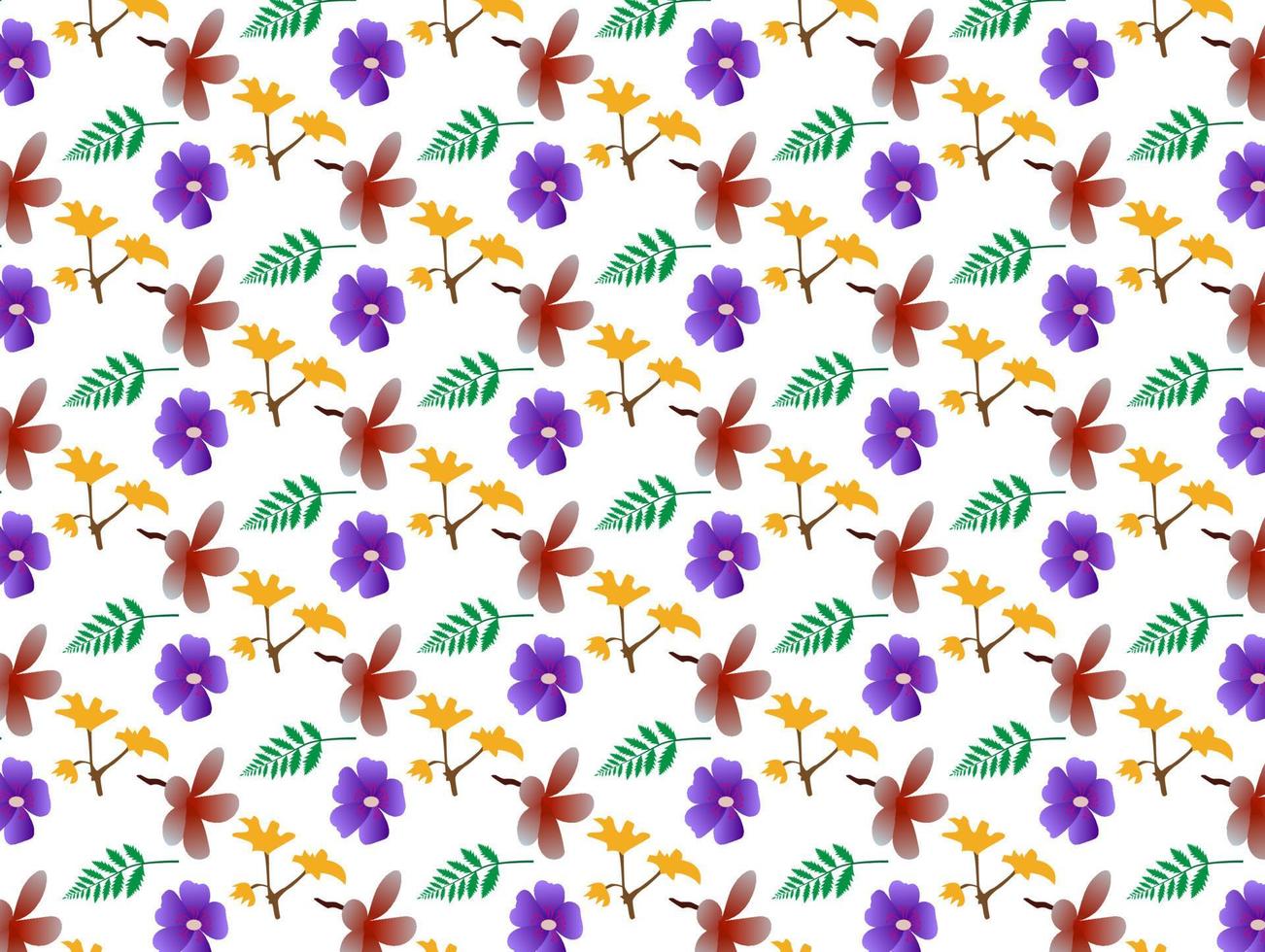 floral pattern design vector