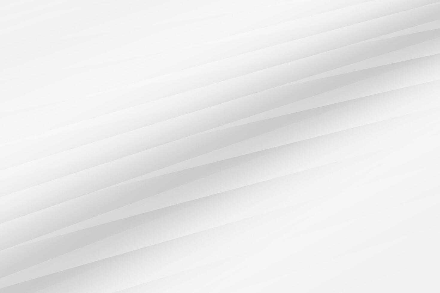 Abstract white and gray gradient background with geometric shape. Vector illustration.