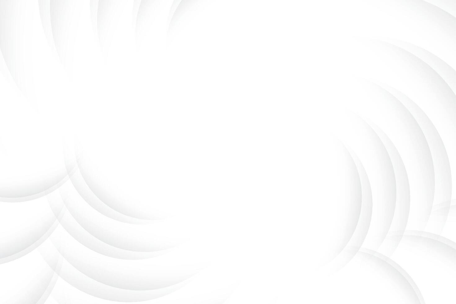 Abstract white and gray gradient background with geometric shape. Vector illustration.