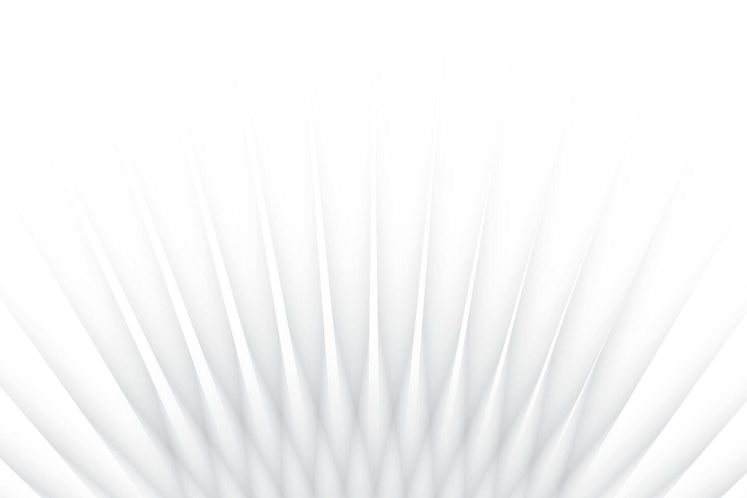 Abstract white and gray gradient background with geometric shape. Vector illustration.