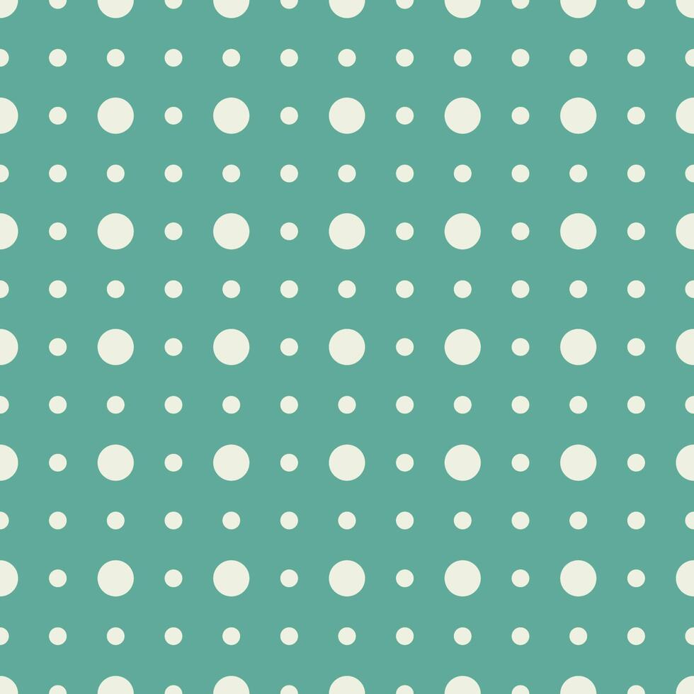 Seamless pattern with green and white colour background, geometric round pattern. Vector illustration.