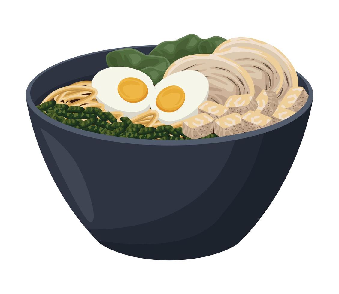 rice congee chinese food vector