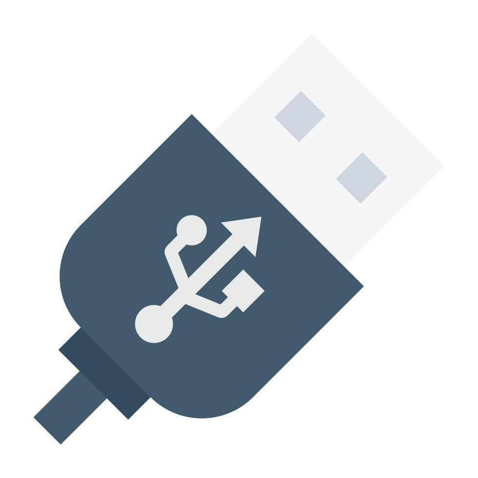 Usb Plug Concepts vector