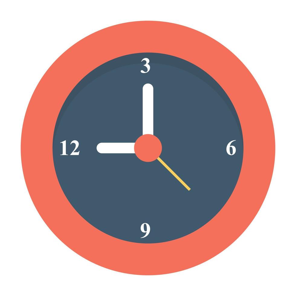 Trendy Clock Concepts vector