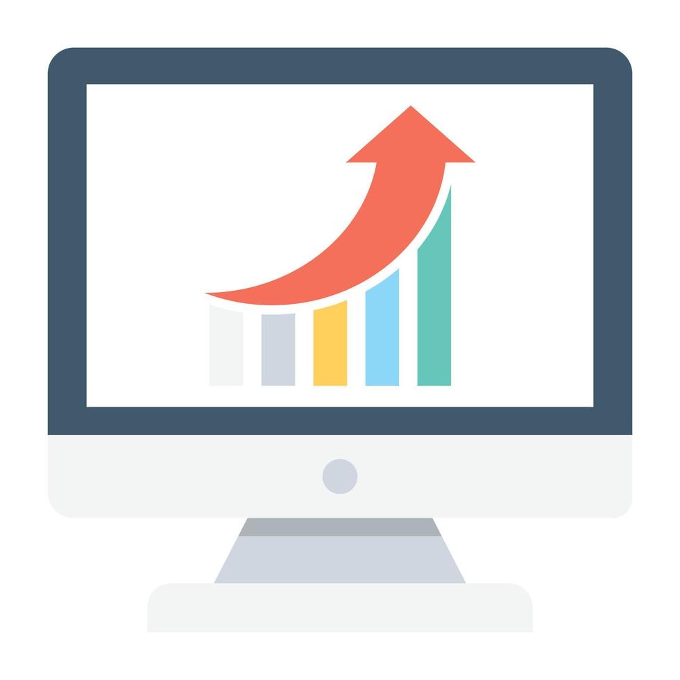 Growth Graph Concepts vector