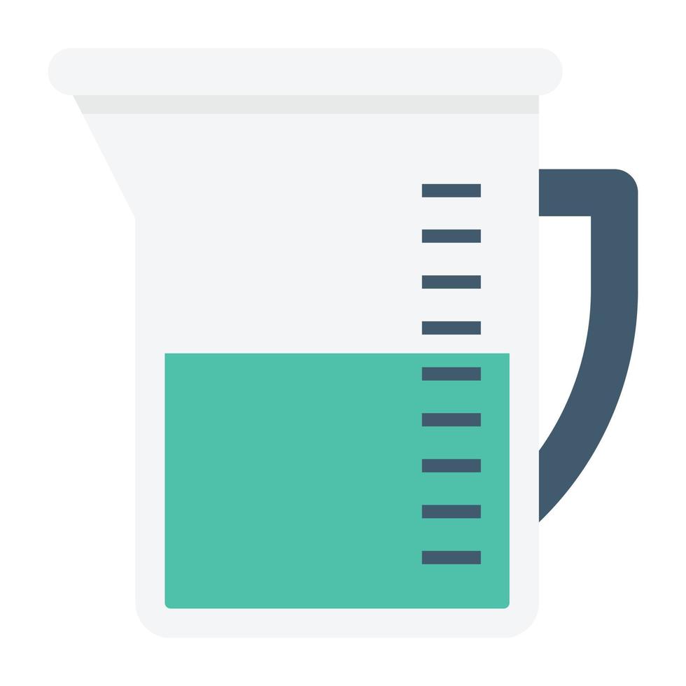 Trendy Beaker Concepts vector