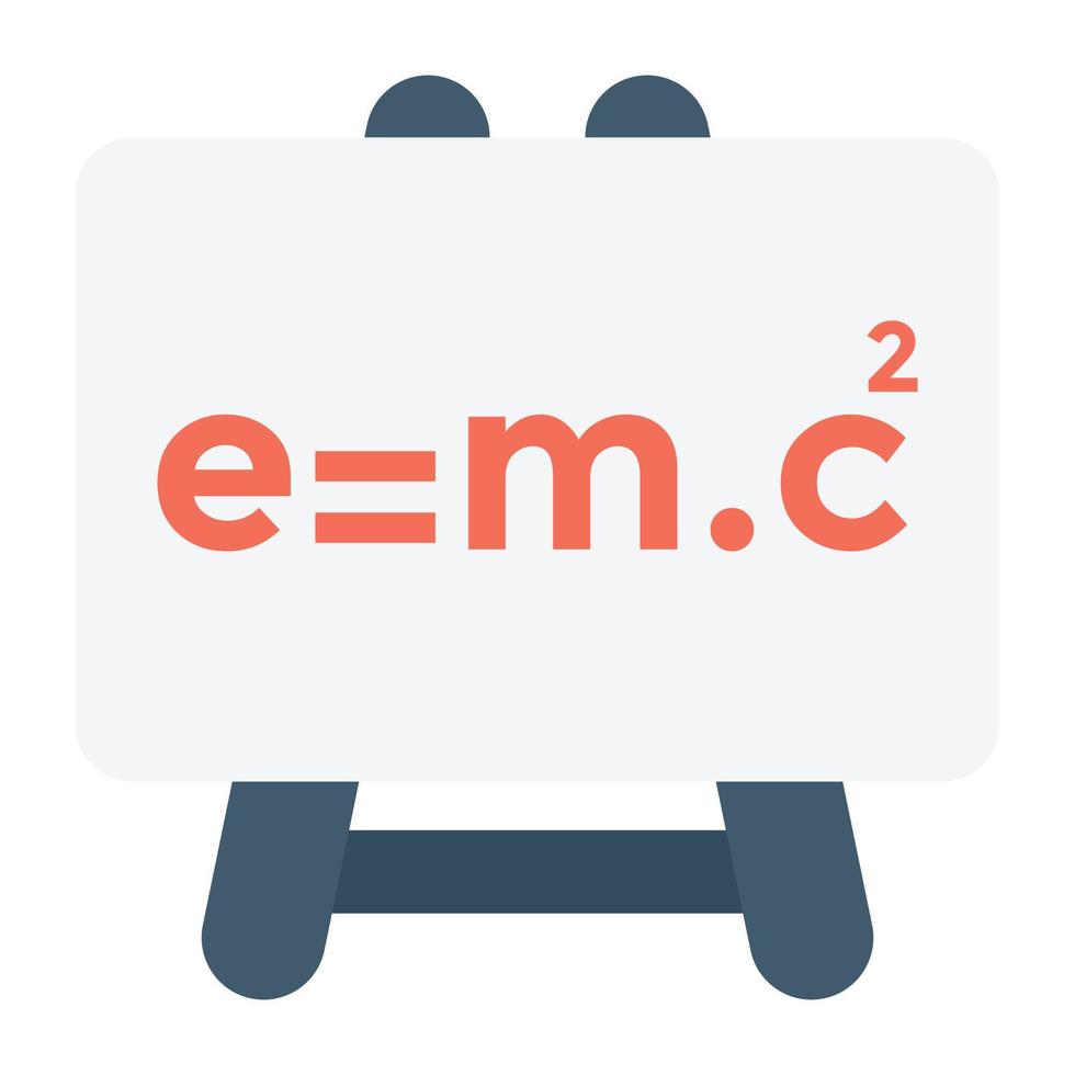 Einstein Formula Concepts vector