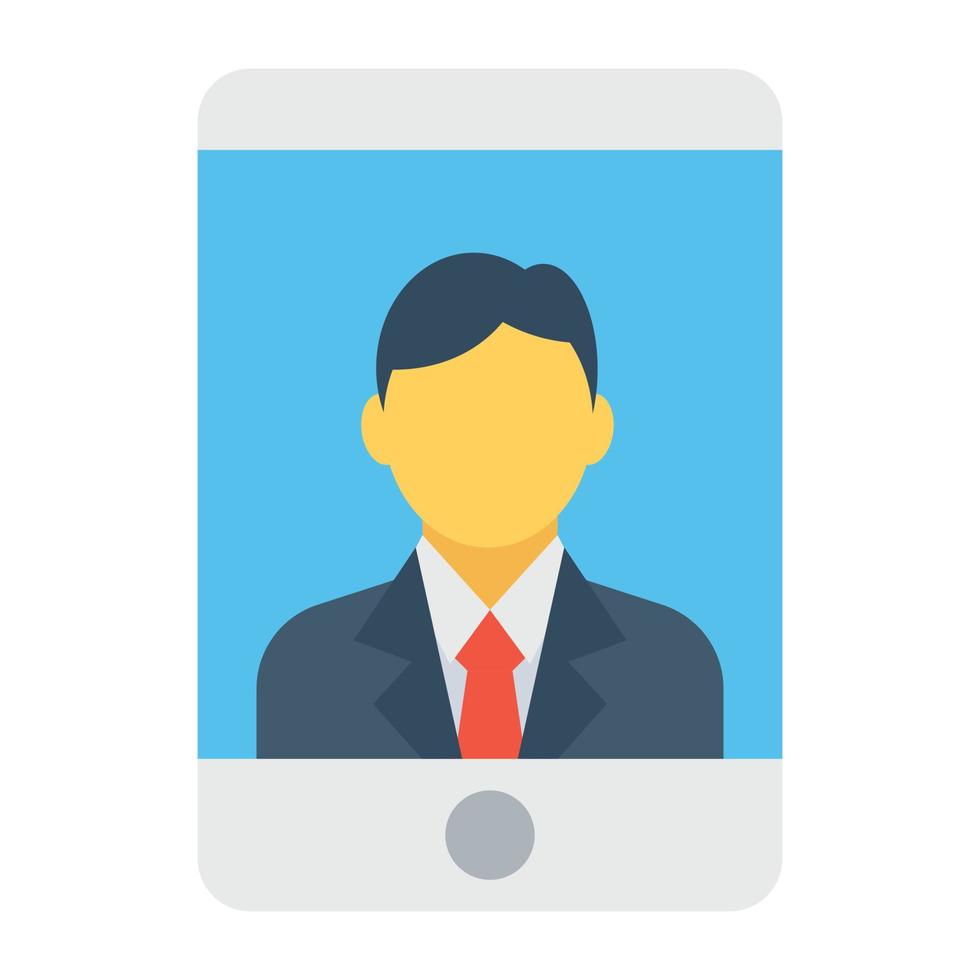 Video Call Concepts vector