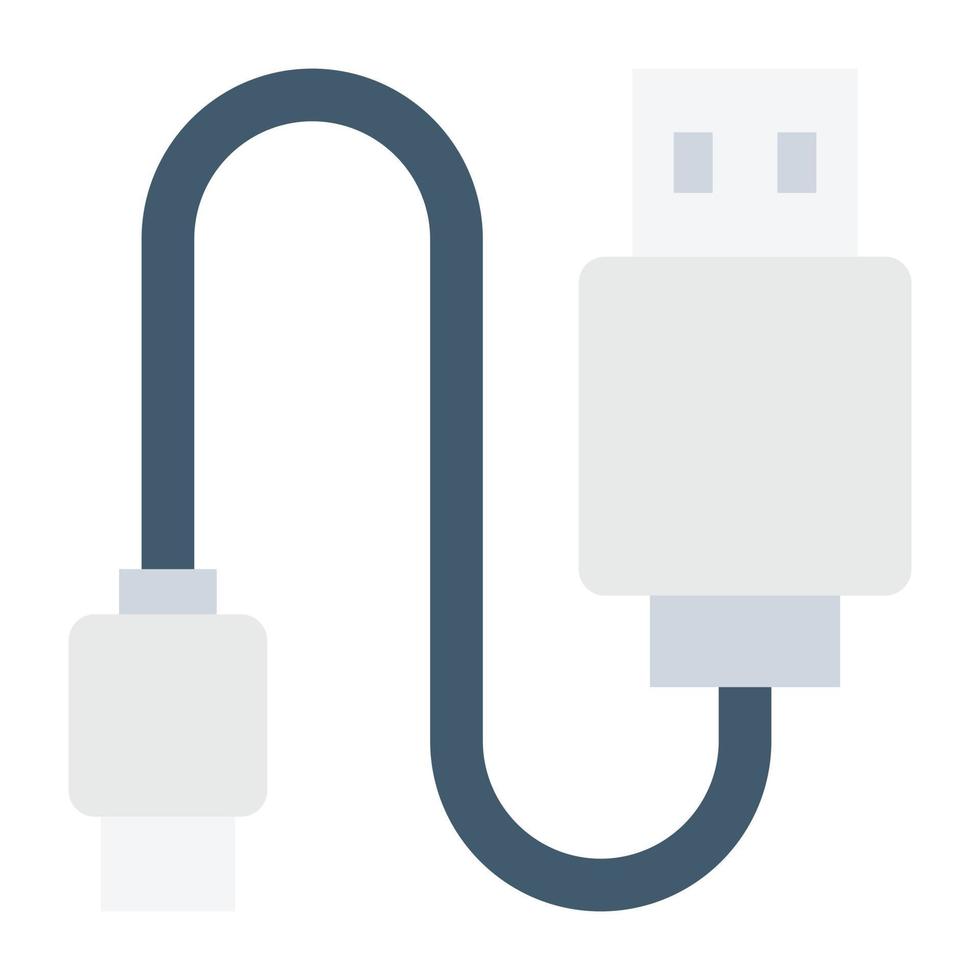 Usb Plug Concepts vector