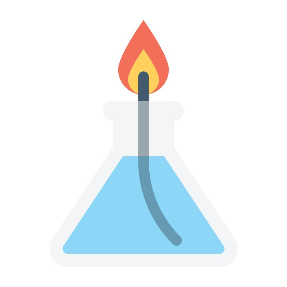 Trendy Flask Concepts vector