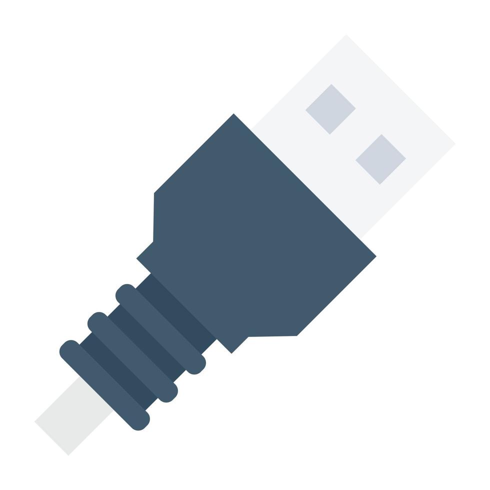 Usb Plug Concepts vector