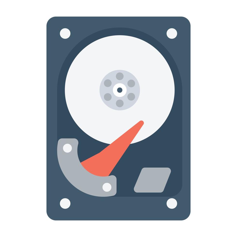 Hard Disk Concepts vector