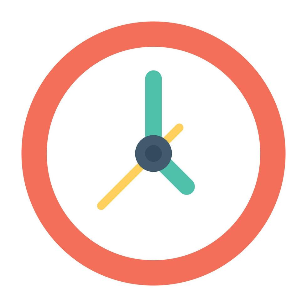 Trendy Clock Concepts vector