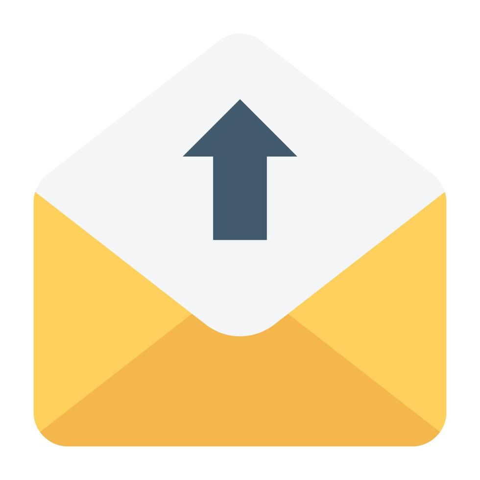 Trendy Outbox Concepts vector
