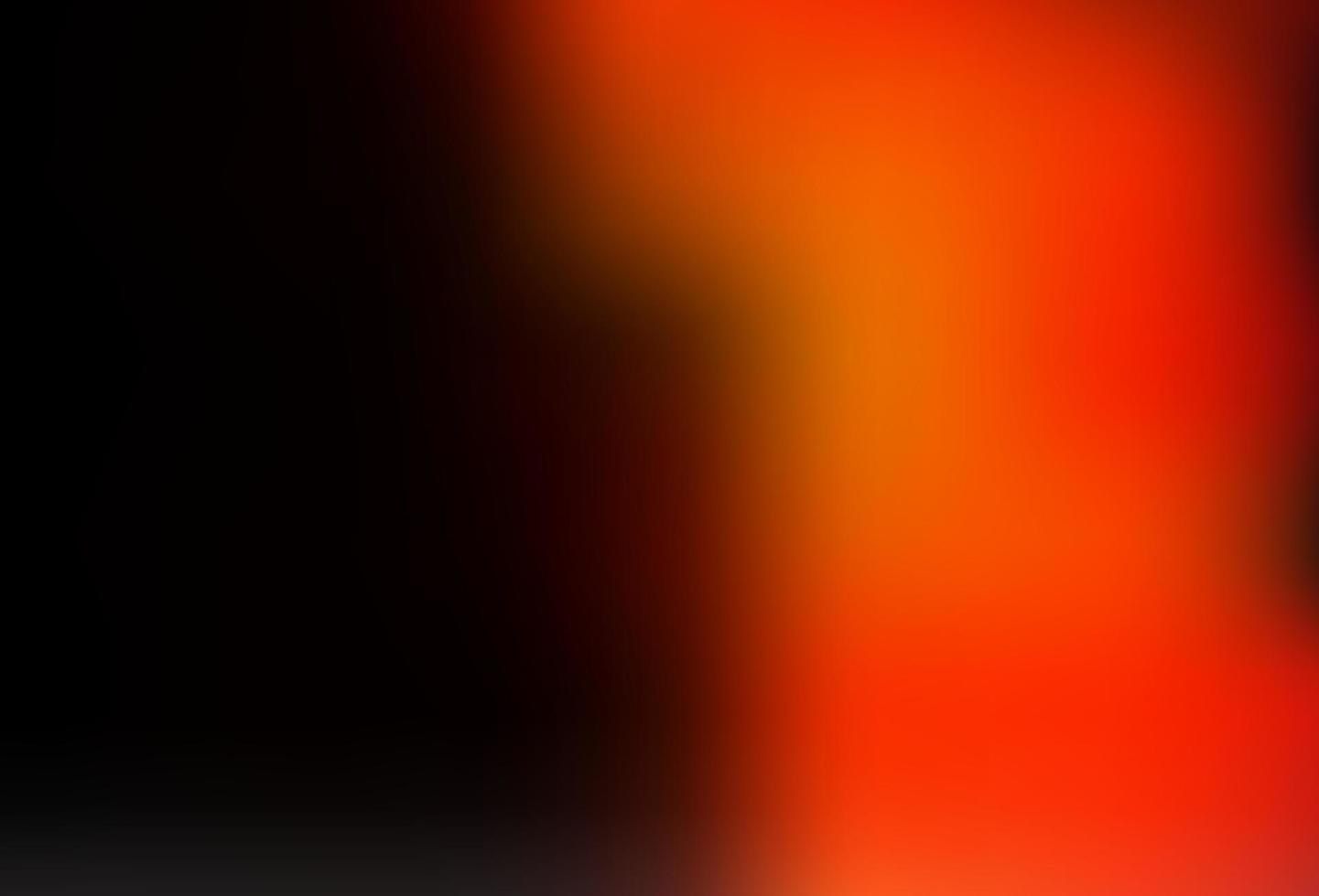 Dark Orange vector blurred background.