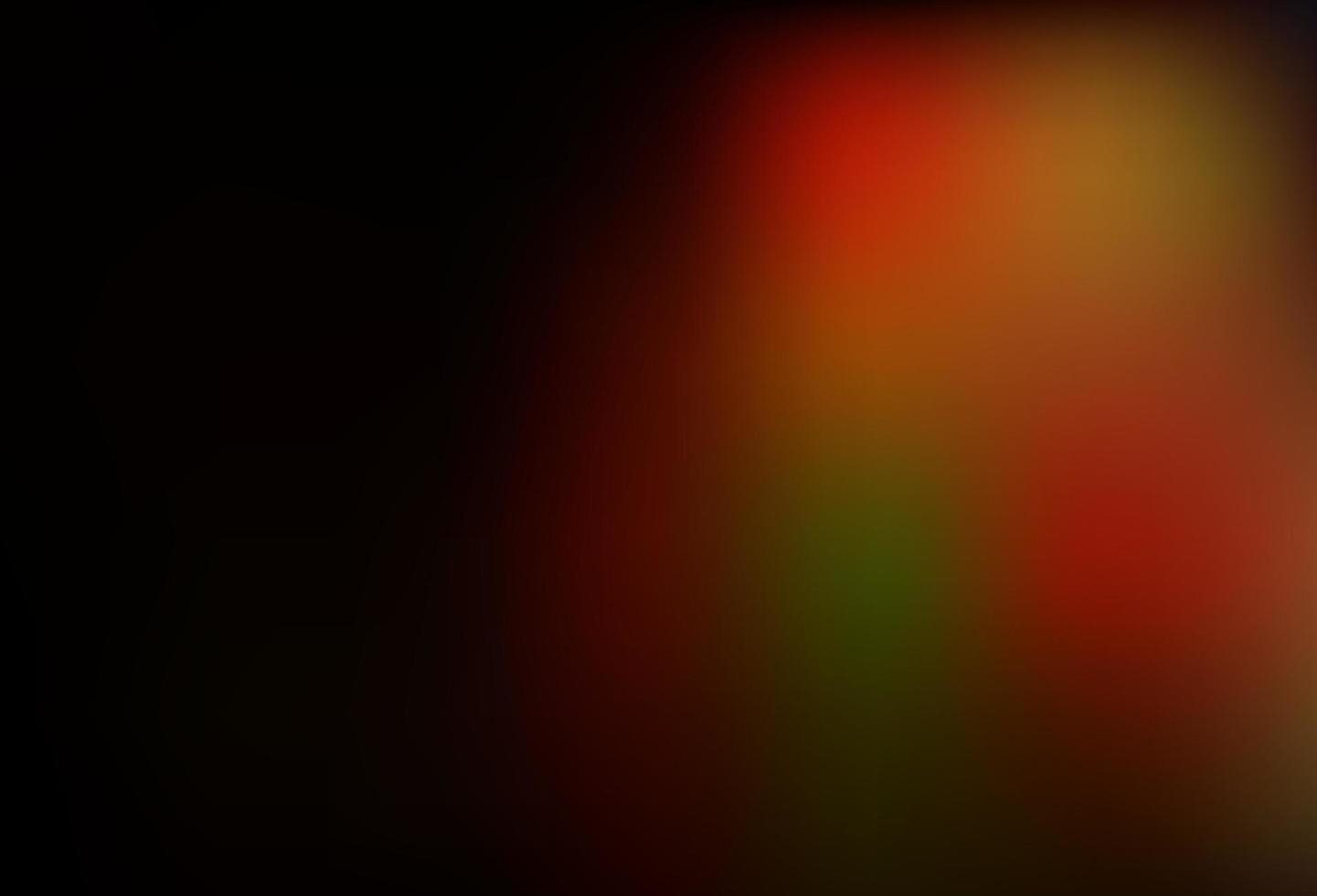 Dark Orange vector blurred shine abstract template.