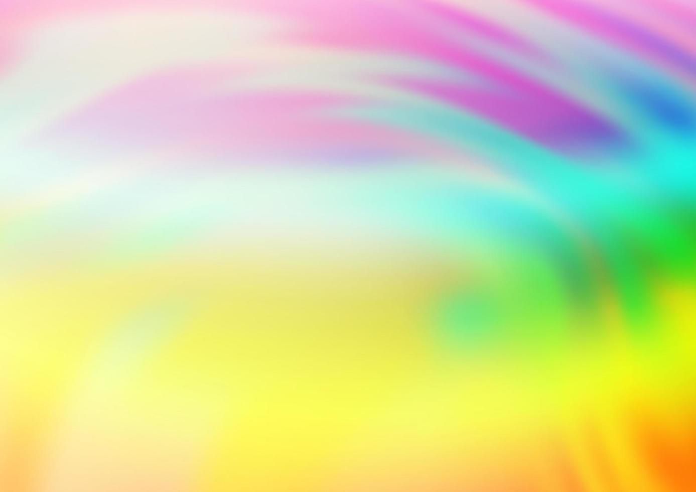 Light Multicolor, Rainbow vector blurred background.