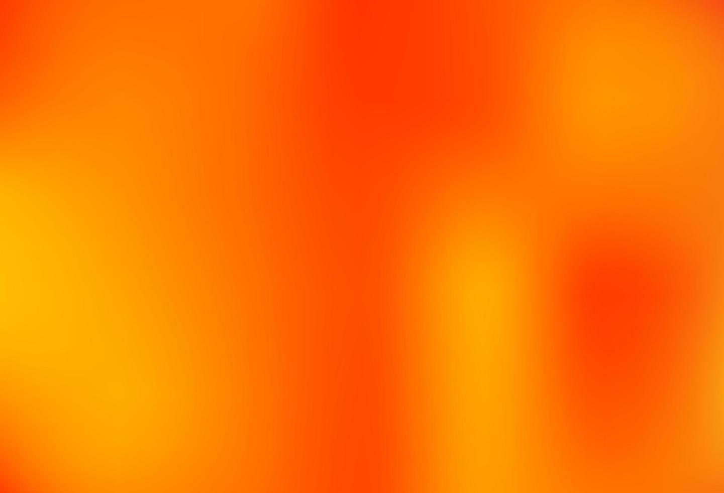 Light Orange vector abstract blurred template.