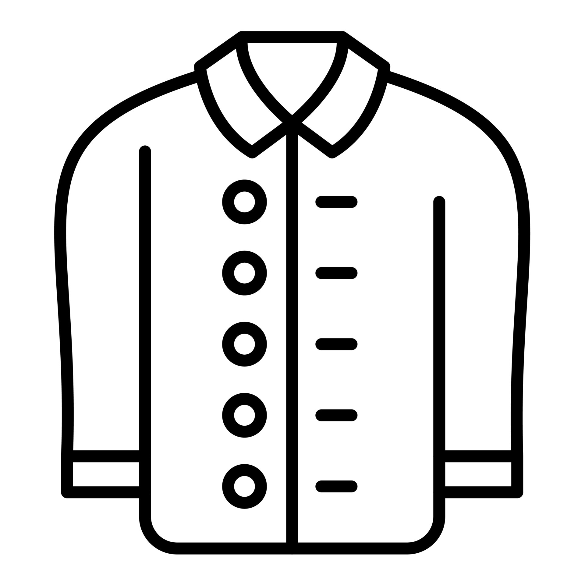 Jacket Line Icon 5446502 Vector Art at Vecteezy