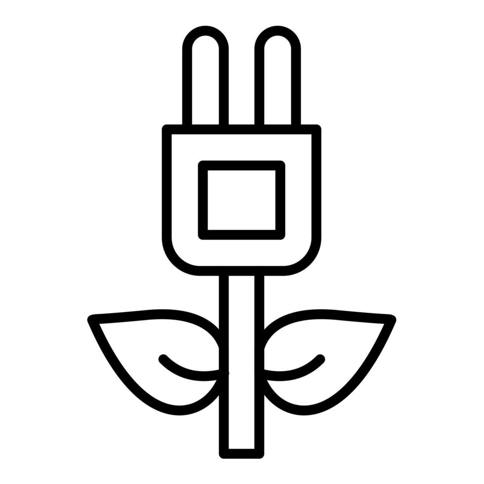 Power Line Icon vector