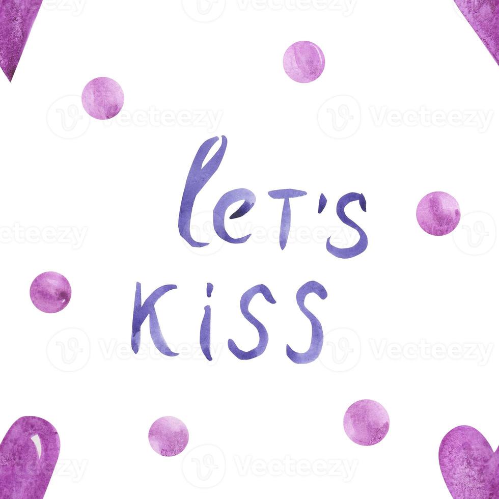 Watercolor for Valentine's Day, wedding, festive event. For decorating postcards, wedding invitations. photo