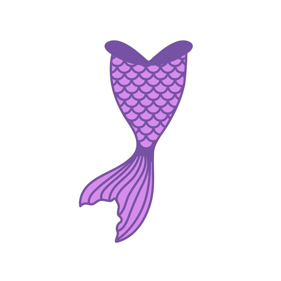 Underwater mermaid tail silhouette cute party decorations for girls 5447577  Vector Art at Vecteezy
