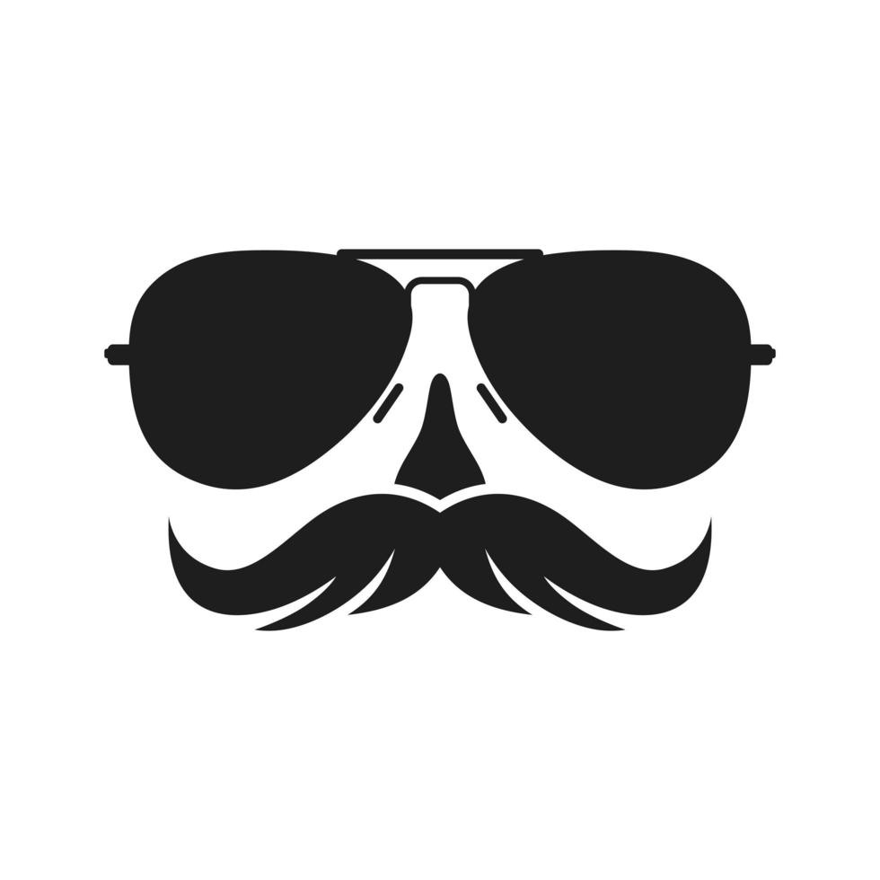 sunglasses logo design vector