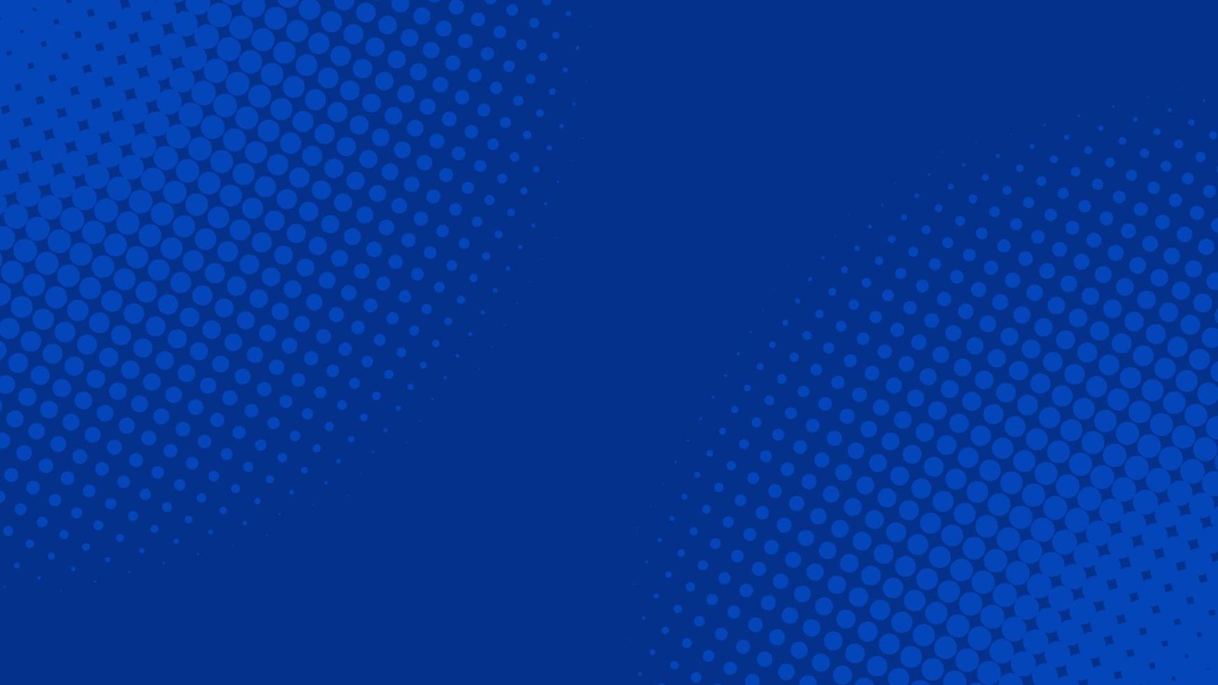 blue comic background. Vector illustration