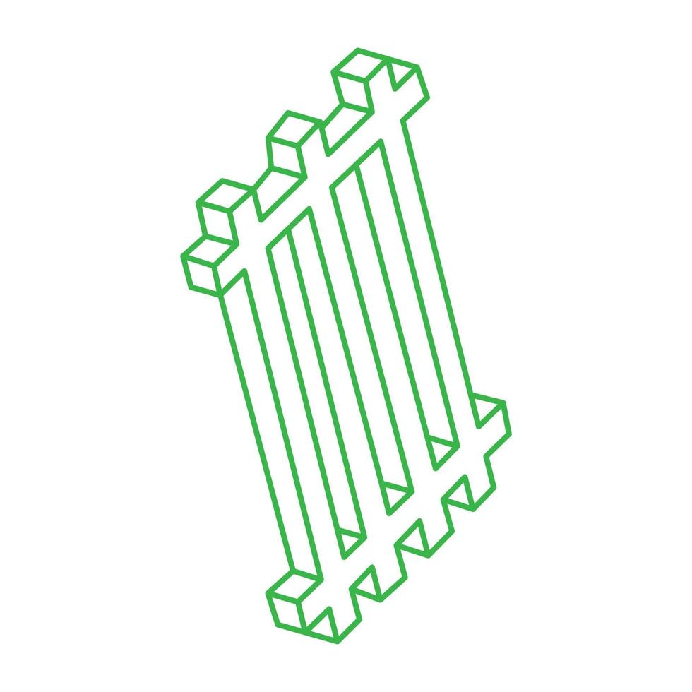Impossible optical illusion shapes. Logo. Optical art objects. Impossible figures. Line art. Unreal geometric object. vector