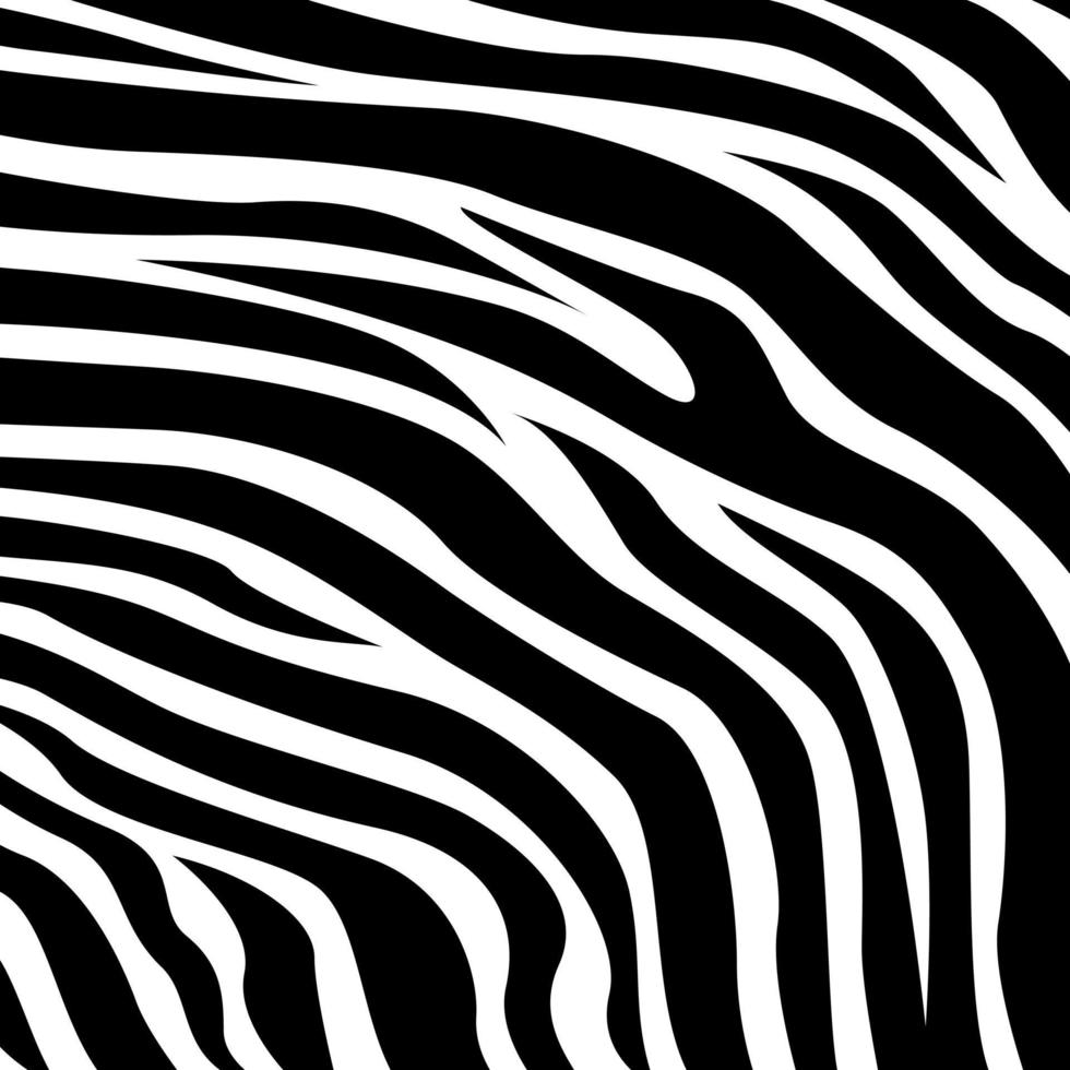 Trendy zebra skin pattern background vector. Animal fur, vector background for Fabric design, wrapping paper, textile and wallpaper.