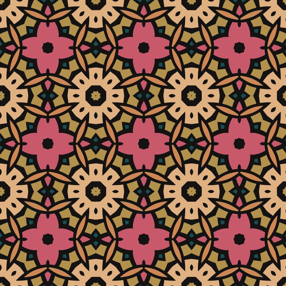 Ornament beautiful Decorative seamless pattern background vector