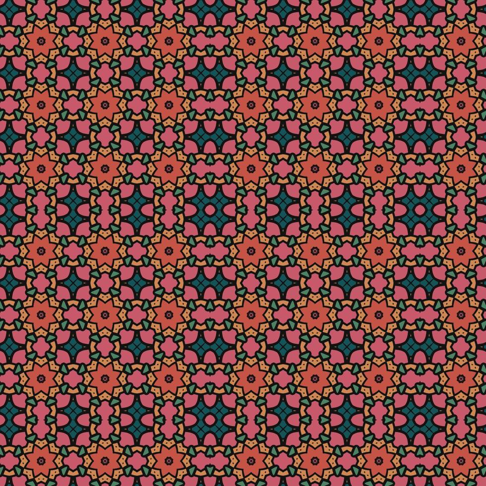 Ornament beautiful Decorative seamless pattern background vector