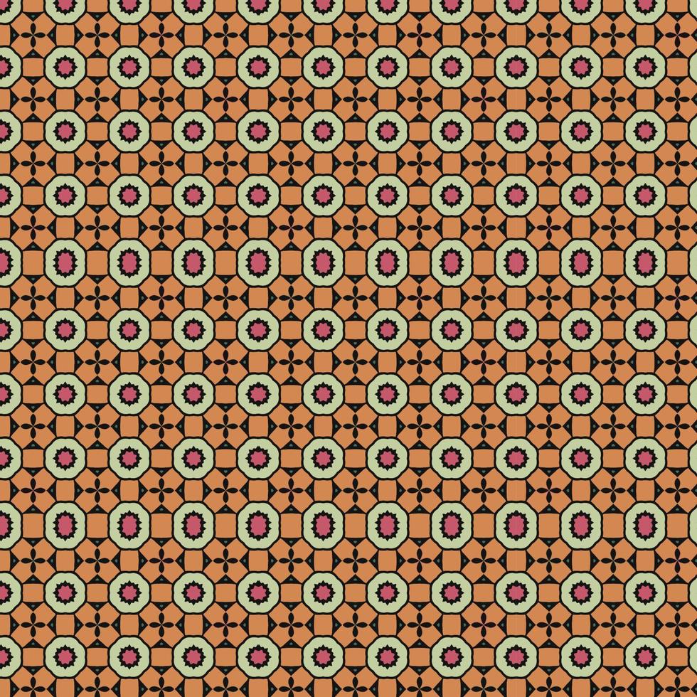 Ornament beautiful Decorative seamless pattern background vector