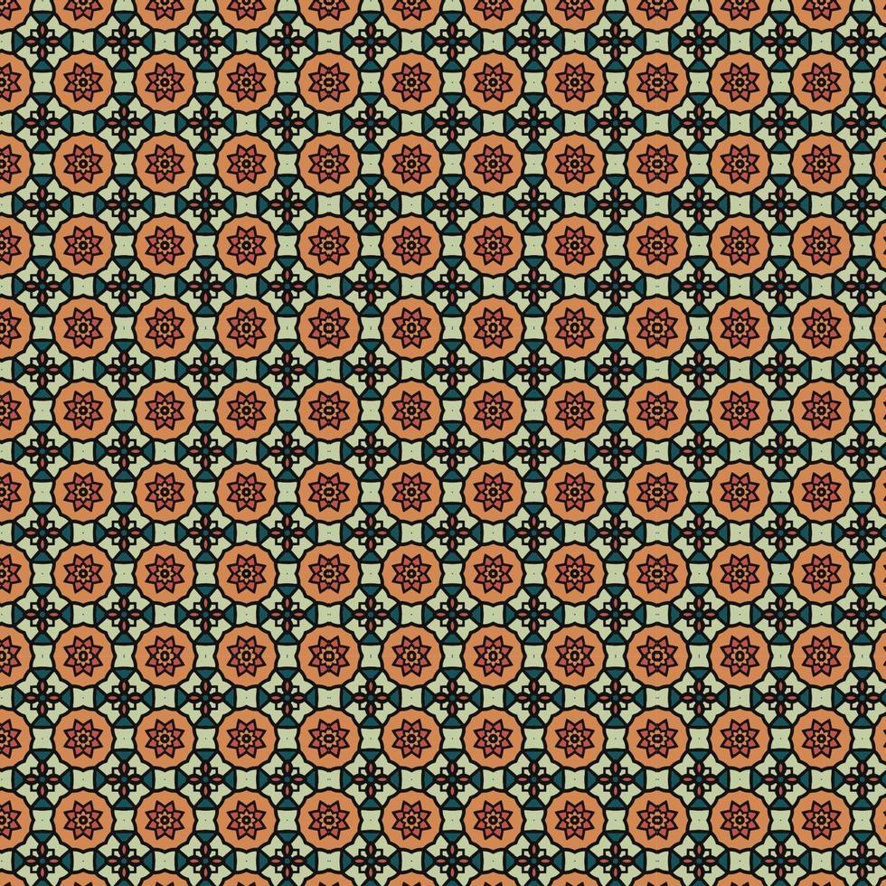 Ornament beautiful Decorative seamless pattern background vector
