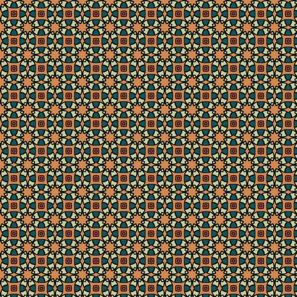 Ornament beautiful Decorative seamless pattern background vector