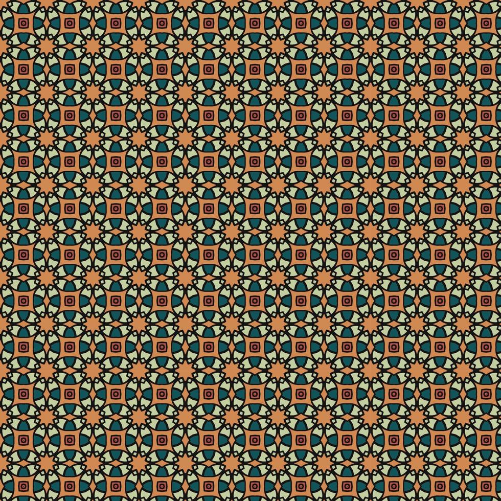 Ornament beautiful Decorative seamless pattern background vector