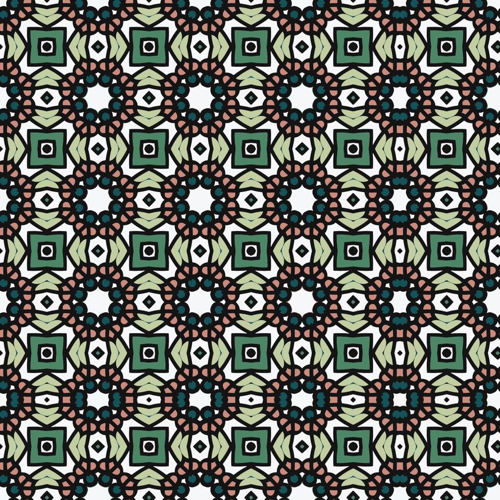 Ornament beautiful Decorative seamless pattern background vector