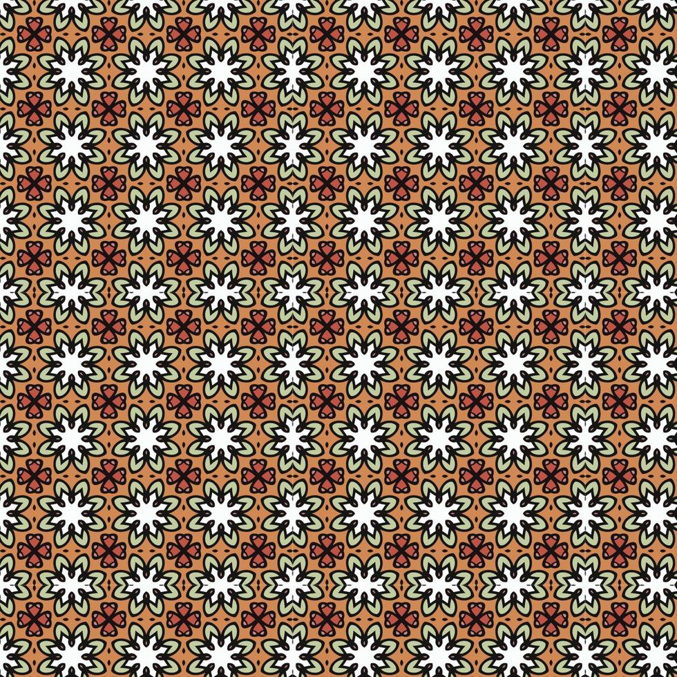 Ornament beautiful Decorative seamless pattern background vector