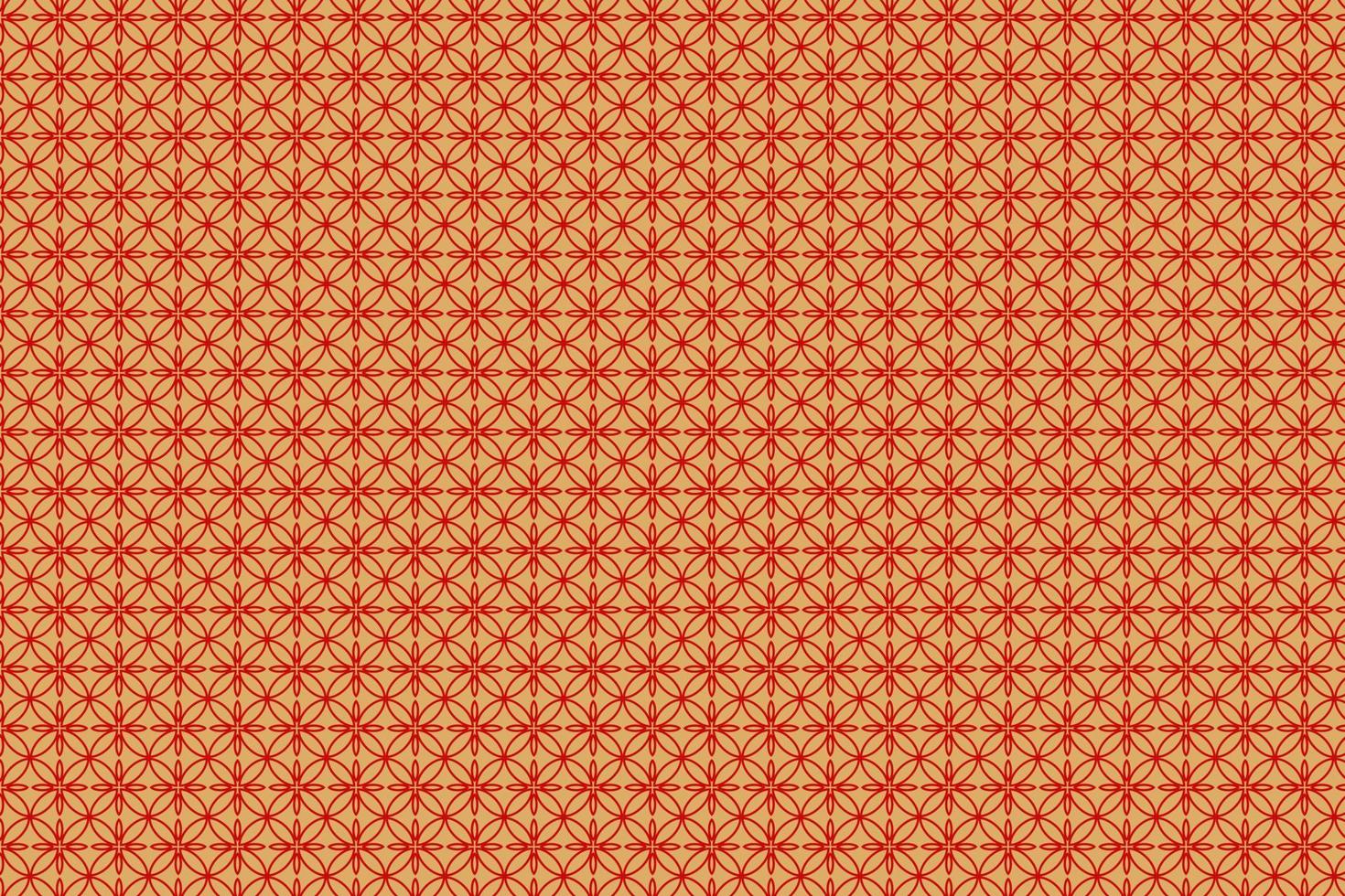 vector pattern, traditional pattern, Traditional texture, red and gold background.