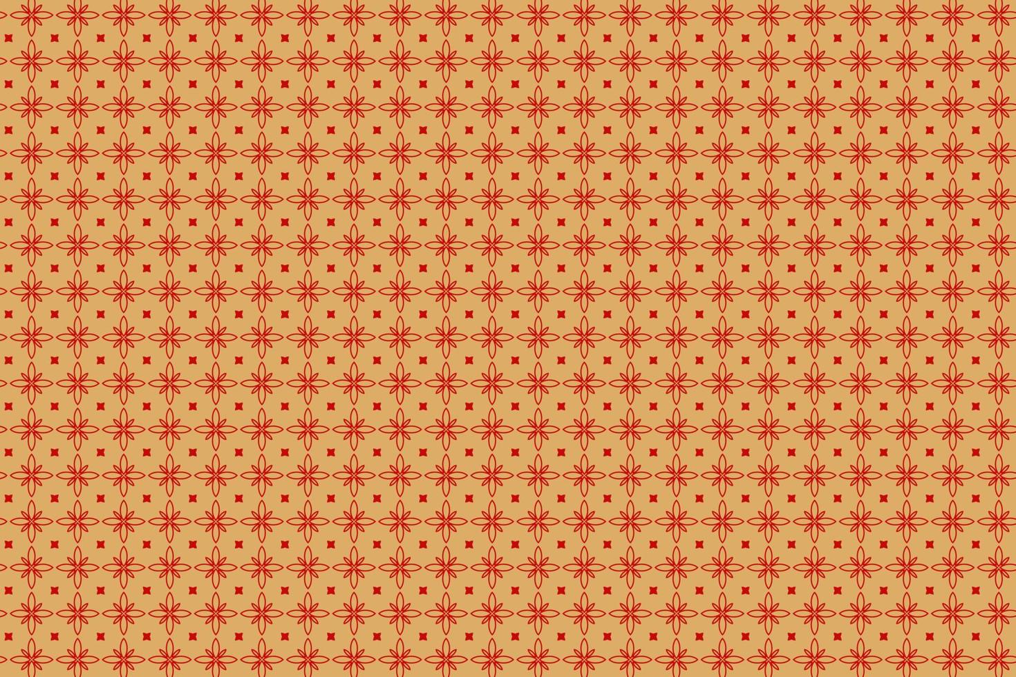 cherry blossom vector pattern, traditional pattern, Traditional texture, red and gold background.