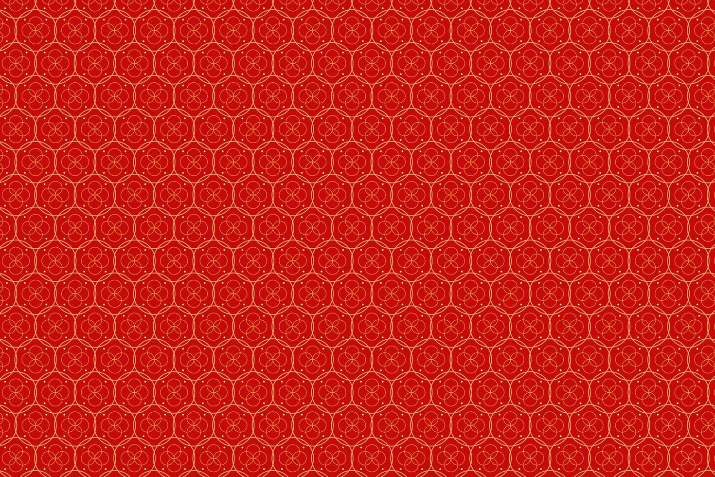 chinese vector pattern, traditional pattern, Traditional texture, red and gold background